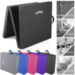 Tri Folding Exercise Gym Mat Workout Training Non Slip Padded Yoga Thick Mats