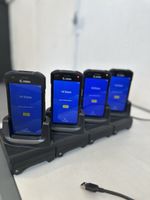 Zebra TC21 TC210K Barcode Scanner Mobile Computer + Charging Cradle