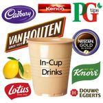 Case x 73mm Incup Vending Drinks - In-Cup machine coffee, tea, choc KLIX DARENTH