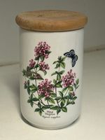 Royal Worcester Herbs Wild Thyme Storage Jar Height 18.5cm