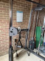 Powerline PFT100 Functional Trainer (Dual Cable pulley) With Accessories