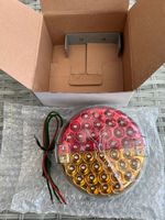 NOS BMAC 373AR ROUND LED REAR STOP/TAIL/INDICATOR BUS/COACH/TRUCK 135mm 24v