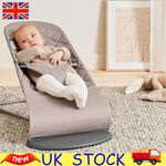 Baby Bouncer Newborn Balance Soft Durable Infant Chair Rocking Seat Foldable UK