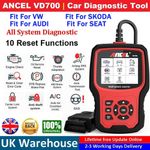 ANCEL VD700 For VAG OBD2 Scanner Full System Diagnostic Tool Code Reader EPB OIL