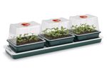 Garland Trio Top Electric Windowsill Heated Propagator Seed Starter with 3 Trays