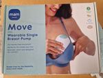 Mam Move Wearable Electric  Single Breast Pump immaculate 