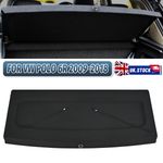 FOR VW POLO 2009-2018 6R REAR TRUCK PARCEL SHELF BOOT LOAD LUGGAGE COVER BLACK