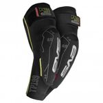 EVS Elbow Guards (Pair) - ADULT TP199 (Black/Hi Viz Yellow)