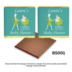 BABY SHOWER - PERSONALISED CHOCOLATE FAVOURS & FREE CHOC ON ALL ORDERS