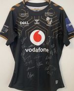 Authentic Hand Signed And Match Worn Wasps #2 Shirt Michael Van Vuuren PREM cup