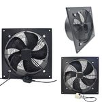 8-24" Industrial Ventilation Extractor Fan Metal Axial Exhaust Commercial Blower