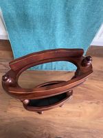 French Vintage Wood Umbrella Stand