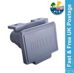 PLS Waste Water Outlet Hose Socket + Flap 19mm 3/4" Motorhome VW Campervan 81051
