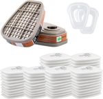 For 7502 6200 6800 Gas Mask 6001CN Organic Vapor Respirator Filter Box Cartridge