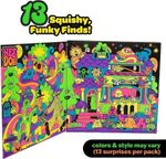 Needoh Funky Frights Halloween Advent Calendar 13 Days Squishy Stress Relief Gif