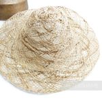 Strip Straw & Twisted Jute Braid 12" Capeline for Hat Making and Millinery
