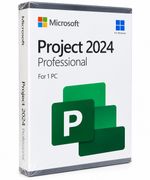Microsoft Project Professional 2024 Box Sealed (Windows 10/11)
