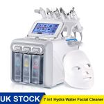 7 in1 Spa Hydra Water Facial Cleaner Aqua Peel Hydro Dermabrasion Beauty Machine