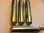 CHARITY SALE-33g x 4 Co2 Gas Cylinders Replacement-Canister-Lifejacket Re-Arming
