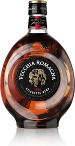 Vecchia Romagna Etichetta Nera Italian Brandy 70cl 38% ABV Oak Aged