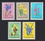 Luxembourg Orchids Protected Plants 5v 1976 MNH SG#976-980