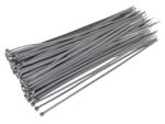 Cable Ties Strong Grey/Silver Ideal for Wheel Trims Various Sizes & Quantities