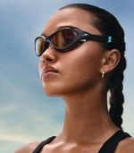 SPEEDO NAVY BIOFUSE 2.0 FEMALE SWIMMING GOGGLES ANTI FOG ULTRA WOMENS SPEEDFIT