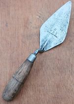 Vintage W.H.S Brades and Co,  Builders Trowel.Made In England .