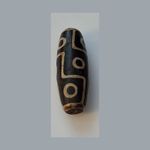 Tibetan Dzi Bead = 9 eye, agate