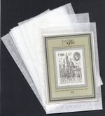 Clear Face Bags 6" x 4"  Film Fronted - Stamps / Postcards Hobbies etc. FREEPOST