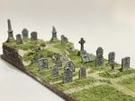20x Mixed Gravestones Monuments OO GAUGE 1:76 Model Railway Scenery Decoration