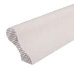 Staircase Pigs Ear Handrail Wall Mounted White Primed Paint Ready Select Length