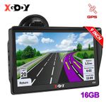 XGODY 9'' Truck HG LGV Lorry Sat Nav Mortorhome GPS Navigation UK & EU Maps 2026