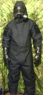 Survival Suit CBRN NBC Coverall DarkNavy Waterproof  Remploy Swift Responder 3