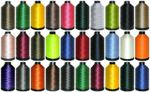 STRONG BONDED NYLON THREAD 40'S, 3000MTR, UPHOLSTERY, 30 COLOURS, FREE P&P