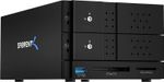 SABRENT 2 Bay  USB Type-C To Dual 3.5” SATA and Raid Docking Station  -- DS-2BCR