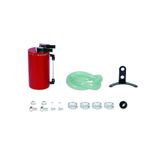 Mishimoto MMOCC-LAWRD Aluminium Oil Catch Can - Large, Red