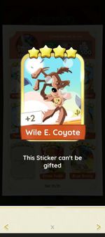 Wile e coyote Monopoly go (Work and sleep till 11am) 