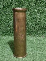 WW2 1943 Brass Shell Decorative Trench Art Pen Pot Decorative Vintage 16cm