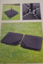 Dunelm Parasol Weights For Parasol Stands, Cantilever Parasols, Set of 4