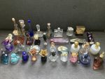 Bundle Of 34 EMPTY Celebrity Collectible Perfume Bottles Many Now Discontinued