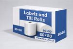 80mm x 50mm 80x50mm Thermal Paper 80mm Just Eat Machine Printer Receipt Rolls