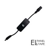 12v 2.1/5.5mm Switch for Electroluminescent panels, foil and Tape