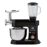 Cooks Professional 1200w Multi Function 6.2L Stand Mixer | Black & Rose Gold