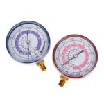 AC Refrigerant Low High Pressure Gauge for R410A R134A R22 PSI Pressure Gauges