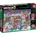 Wasgij Christmas 22 Not So Silent Night! 2 x 1000 Piece Jigsaw Puzzle