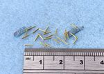 0.3mm 0.5mm Miniature Brass Rivets x50 Model Upgrade