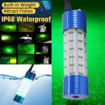 150W LED High Power Fish Lure Light 12V Fishing Underwater Fishing Lure Light