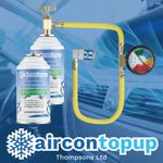 Electric Car Aircon R134 Compatible Topup Regas+ Hose / Gauge Complete Kit Large