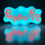 Peppa Pig LED Light Box – Kids Bedroom Nursery Night Light & Decor